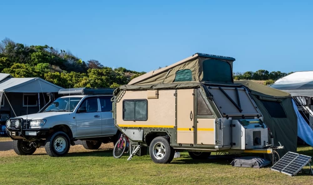 Caravans will be a bit more on the expensive side compared with the camper trailers.