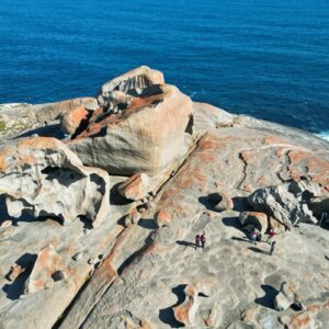 the point of the rocks at kangaroo island in adelaide